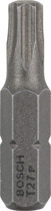 Bosch screwdriver bit Extra Hard T27 ISO 1173 C6.3., Schrauberbit, Metall, Sechskantschaft, Bosch