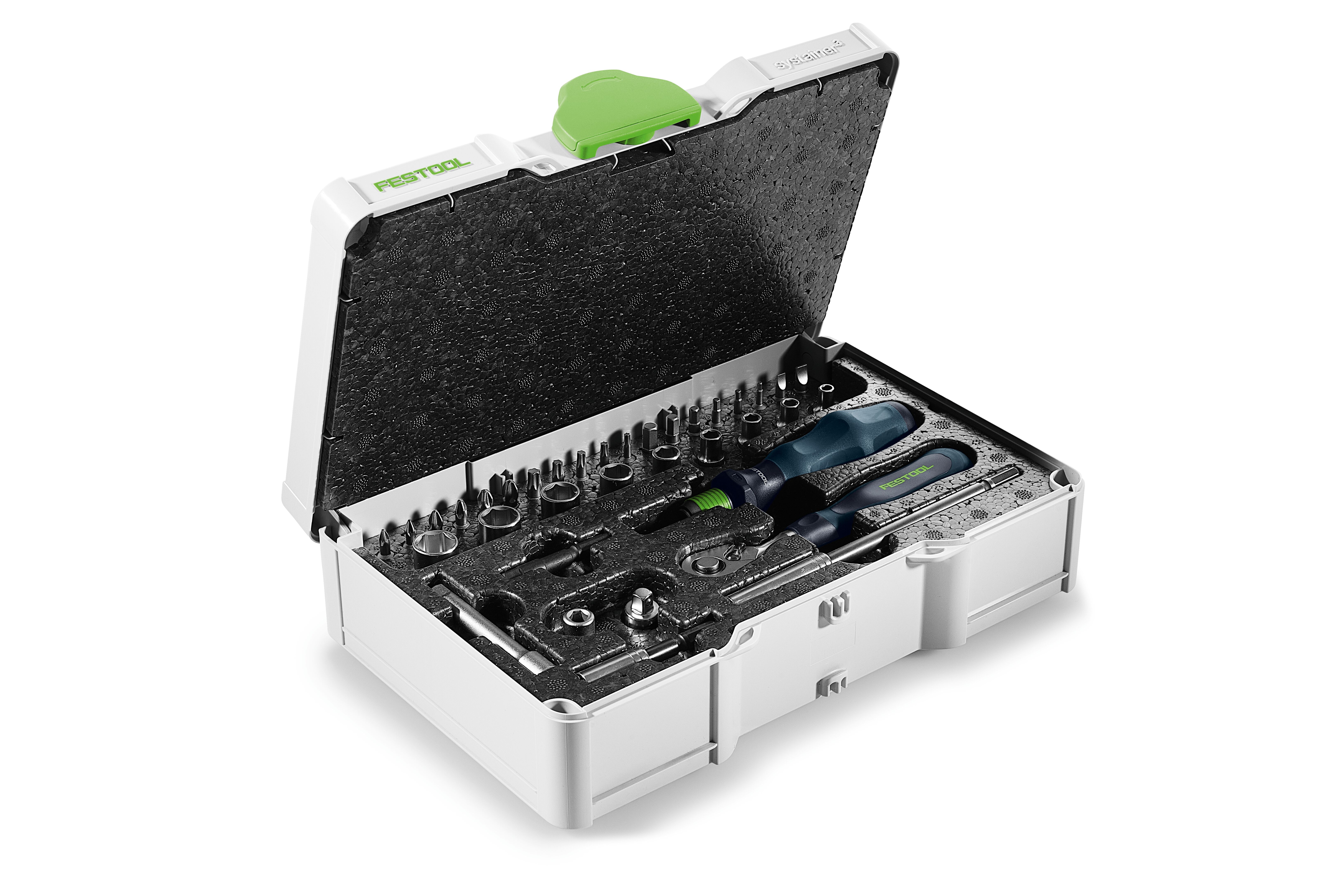 Ratschen-Set SYS3 S 76-1/4"-CE RA