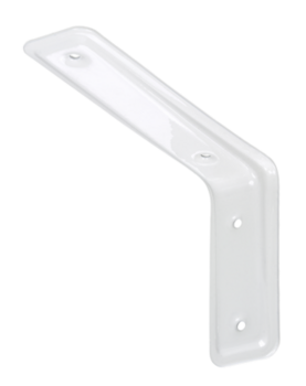 Vormann 3F-Konsole 115x80mm weiß Stahl