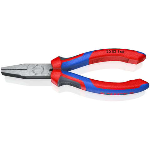 Knipex Flachzange 20 02 160 160 mm Comfort-Griff