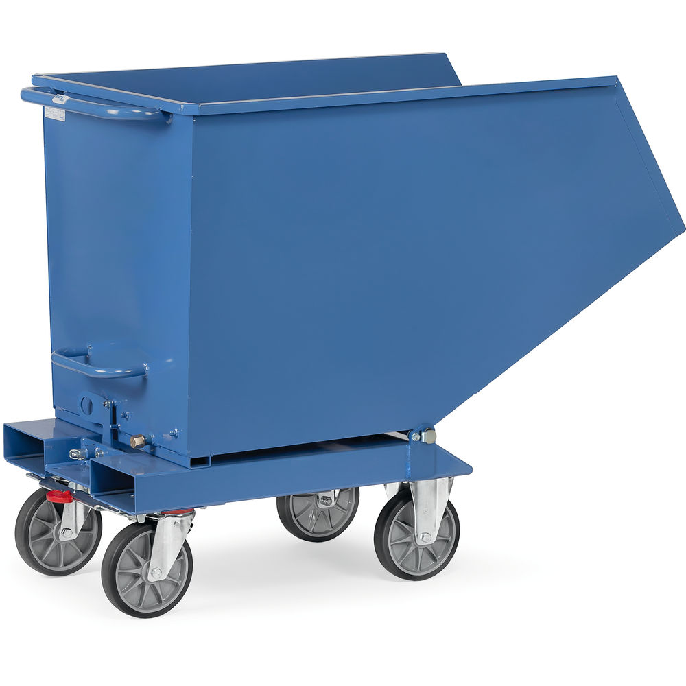 Fetra Muldenkipper 4702 450 Liter 750 kg Stahlblech TPE-Bereifung