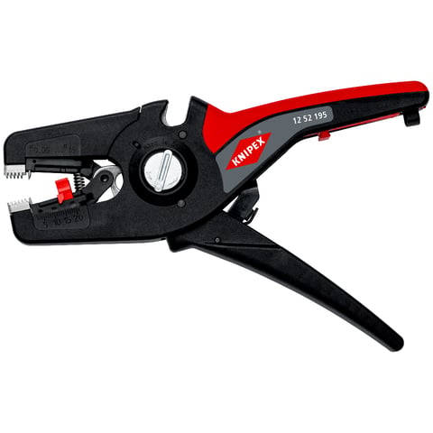 Knipex PreciStrip16® Automatische Abisolierzange 0,08-16 mm² mit Längenanschlag und Kabelschneider