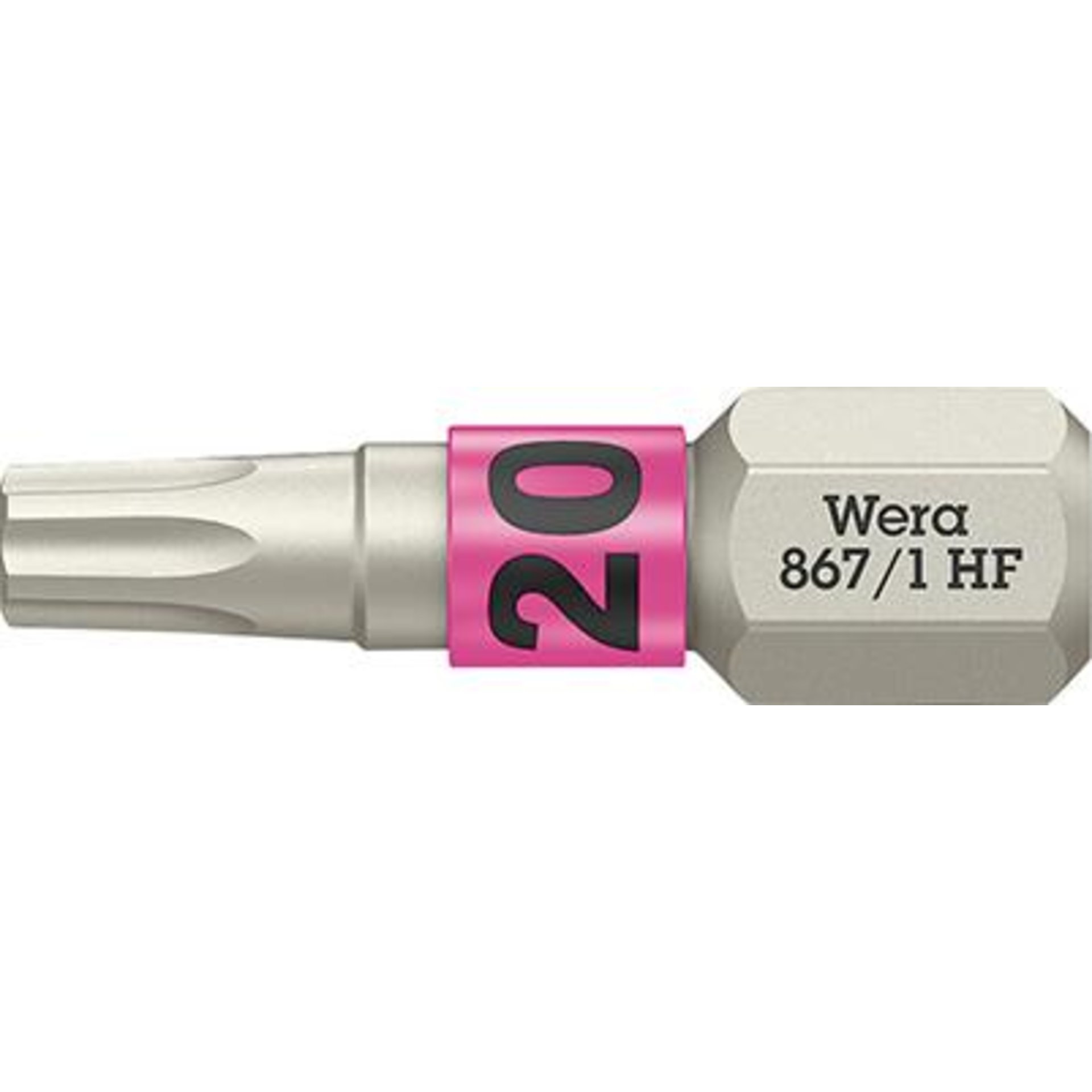 Wera TORX® HF Bit 867/1 TX 20 mit Haltefunktion