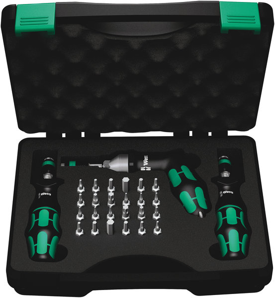 7445/46/47 Kraftform torque screwdriver set 2.5-55.0 in.lbs., 27 pieces