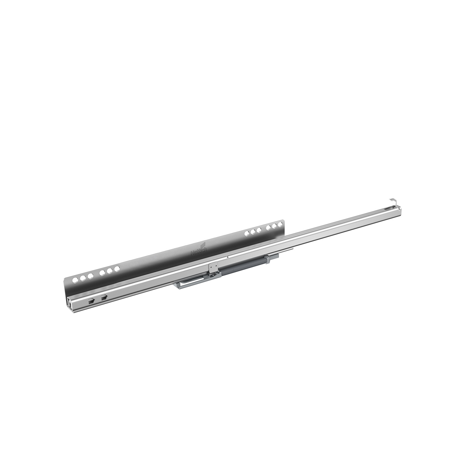 HETTICH Quadro 25 Silent System, 520 mm, EB 12,5 mm, Belastbarkeit 25 kg, links