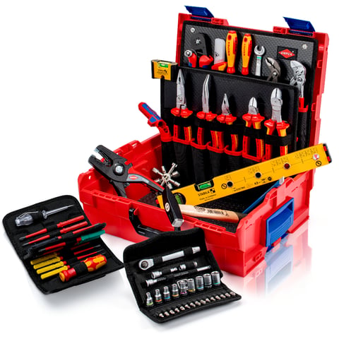 Knipex L-BOXX Elektro Werkzeugsortiment 63-teilig VDE-geprüft