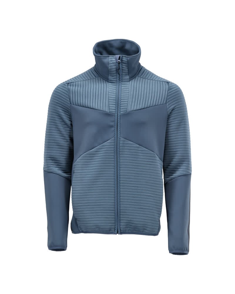 Mascot Fleecepullover mit Reißverschluss Microfleecejacke Größe L, steinblau