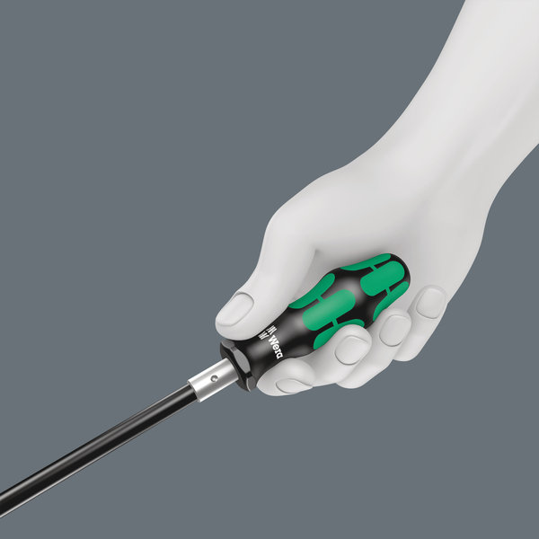Prevents hand injuries