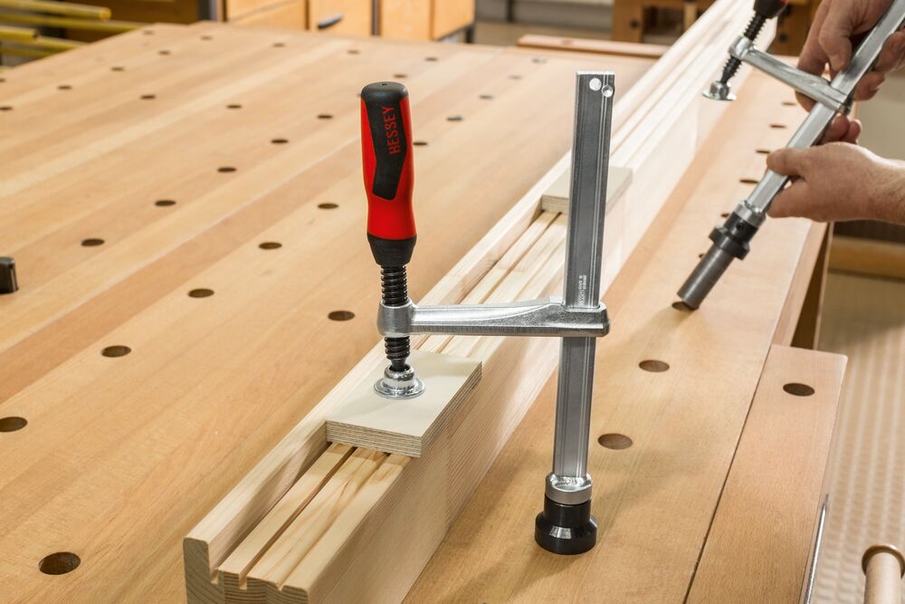Bessey Werkbank-Adapter TW16AW20 für 16mm Lochsystem auf 20mm Werkbänken