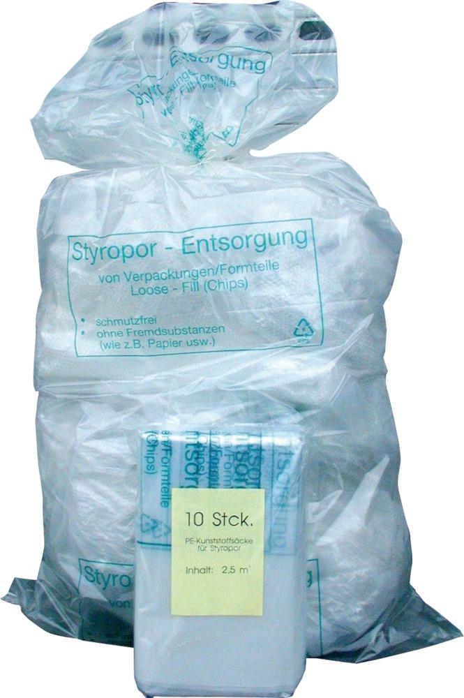 Kunststoffsack (PE) 1000 l und 2500 l (Styroporsack)