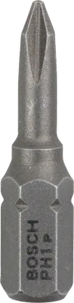 Bosch PH1 screwdriver bit Extra Hard 25mm.