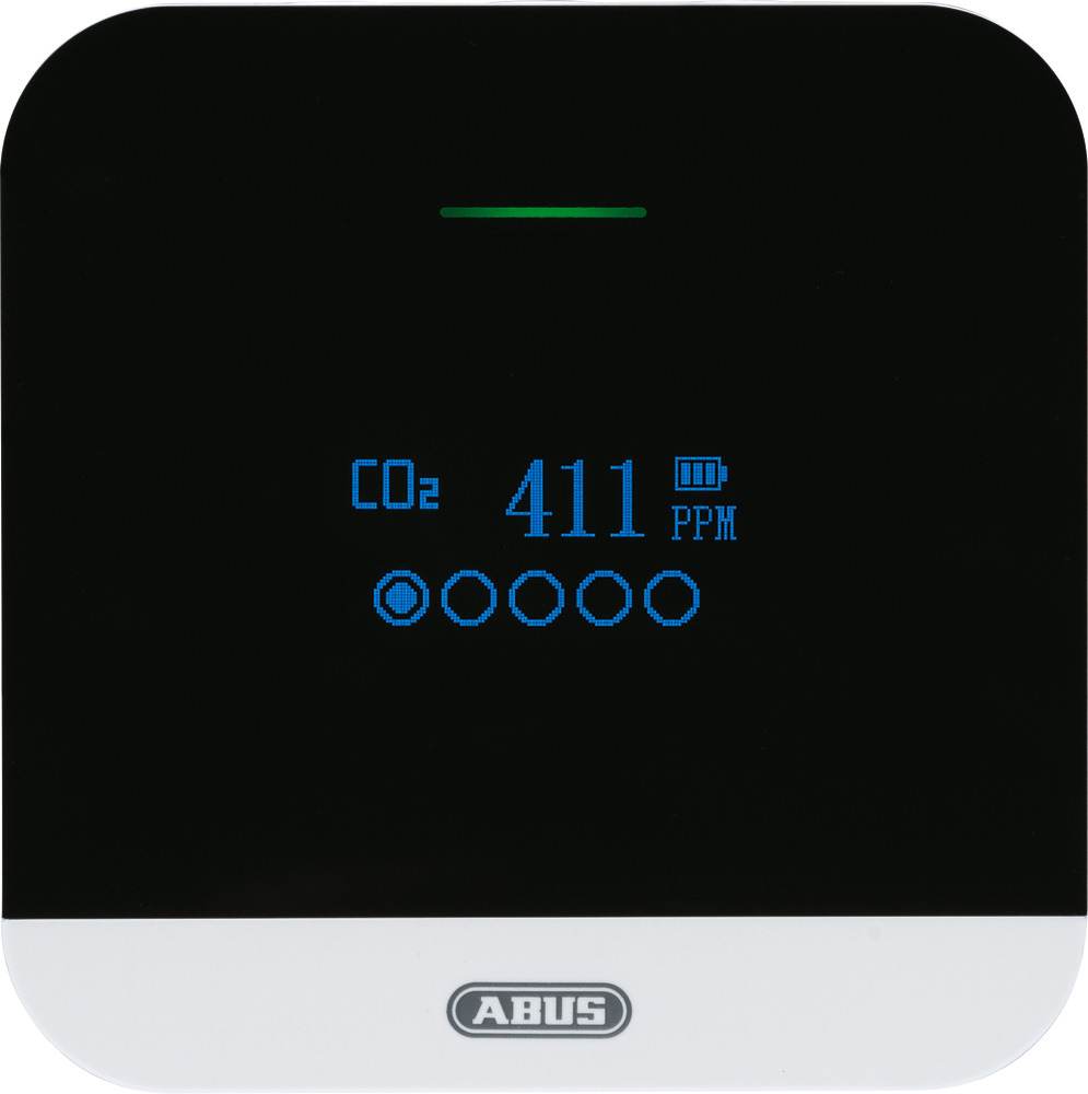 Hauptansicht | CO2 Warnmelder AirSecure CO2WM110 Frontansicht