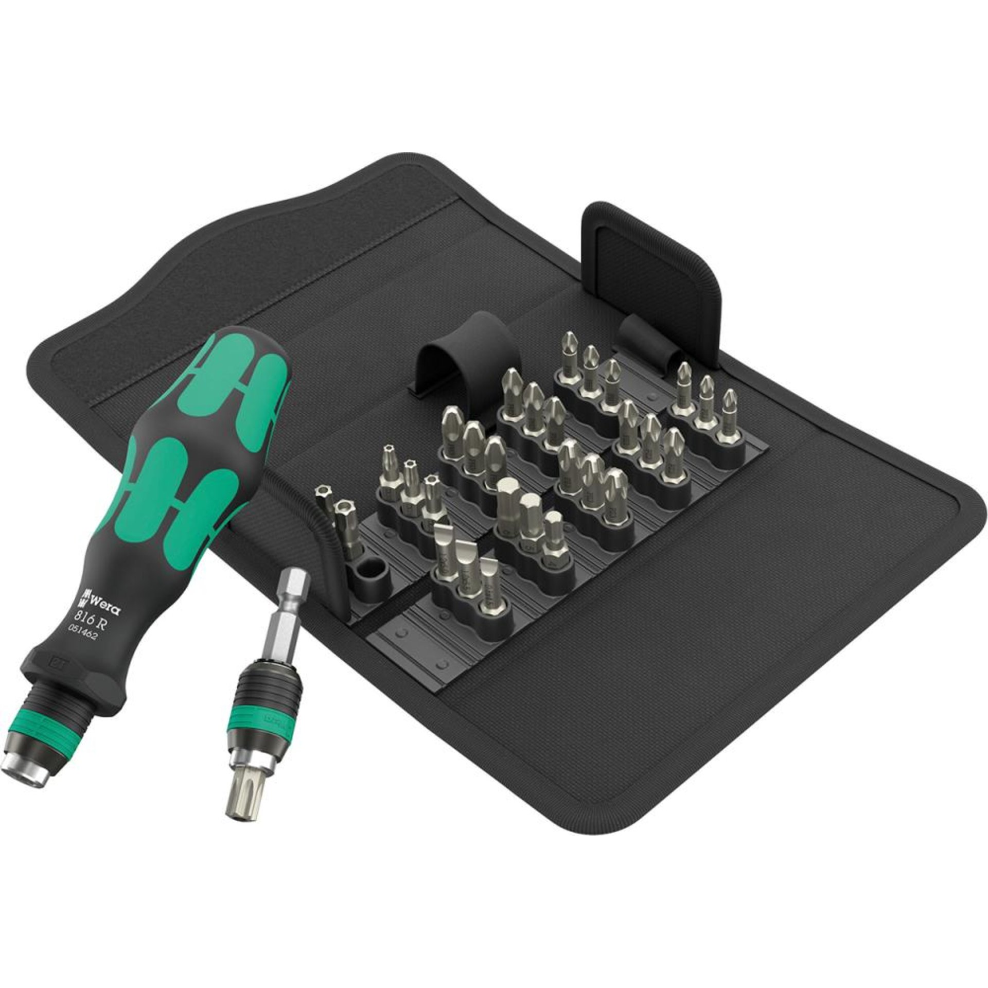 Wera Kraftform Kompakt 70 Universal Werkzeugset 32-teilig mit Rapidaptor