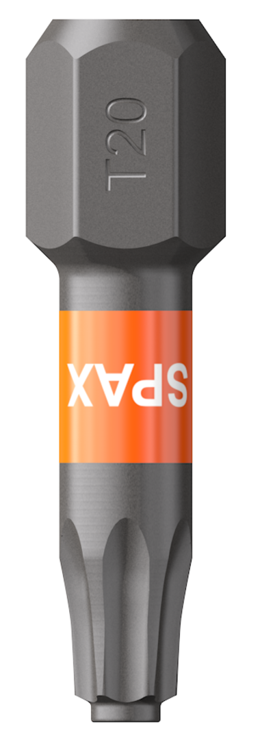 SPAX Bit T-Star Plus T20, Hakendose Á 5 Bits 6,4x25mm