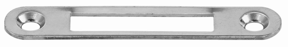 Junie Schließblech 2552  58x10 mm abger. vernickelt