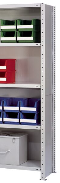 Schulte Vollblech-Seitenwand MULTIplus 1300 x 800 mm RAL 7035 lichtgrau