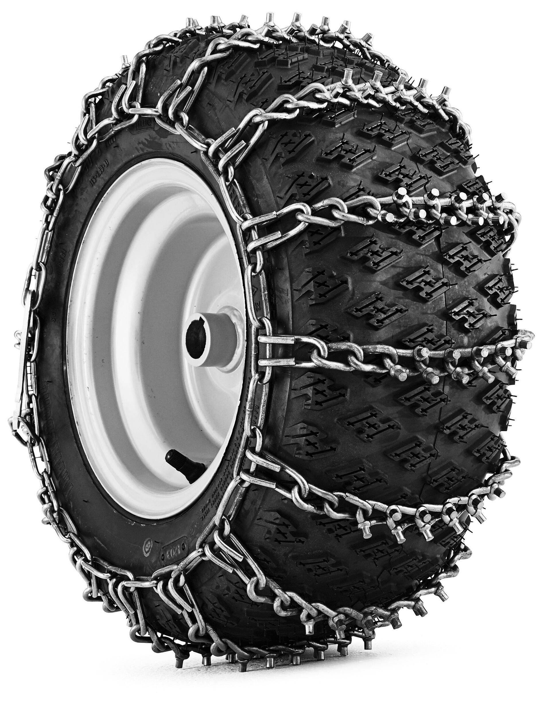 Husqvarna Schneeketten20x10-8"(Paar)m.Spikes