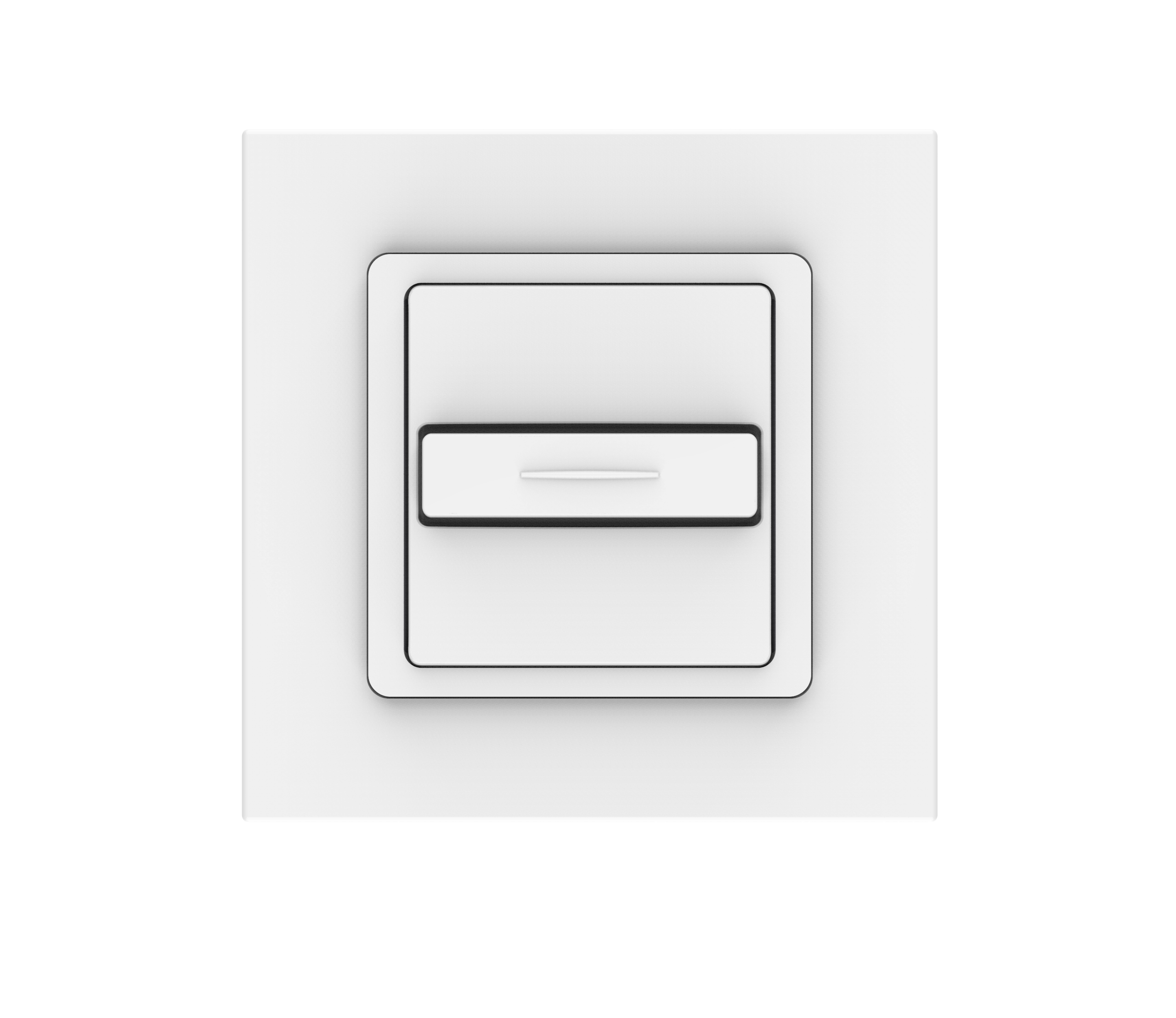 Artikelhauptbild Einfachschalter Smoove Uno Unterputz 1800508 m. Rahmen u. Abdeckung