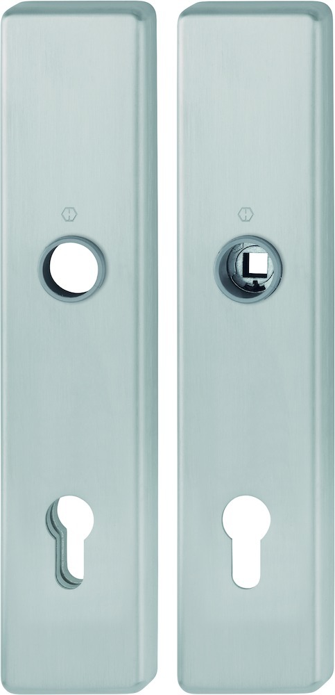 HOPPE Schutz-Langschild E2221/2210 eck.,ES1/PZ 92/10/8,F69,TS 67-77
