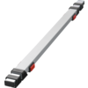 Abus Panzerriegel PR1400 S silber ohne Zylinder 850-1000mm