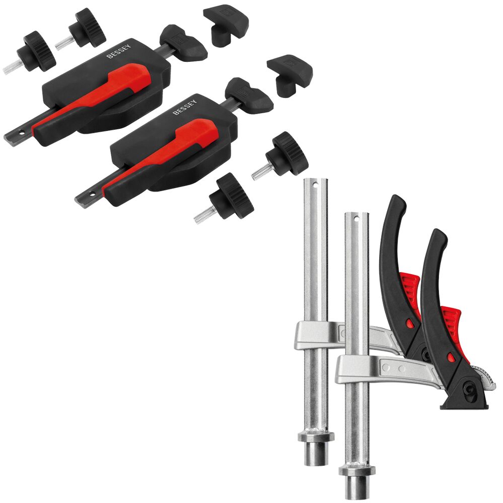 Bessey Spannwerkzeug-Set MFT-A für Multifunktionstische 20mm Lochdurchmesser