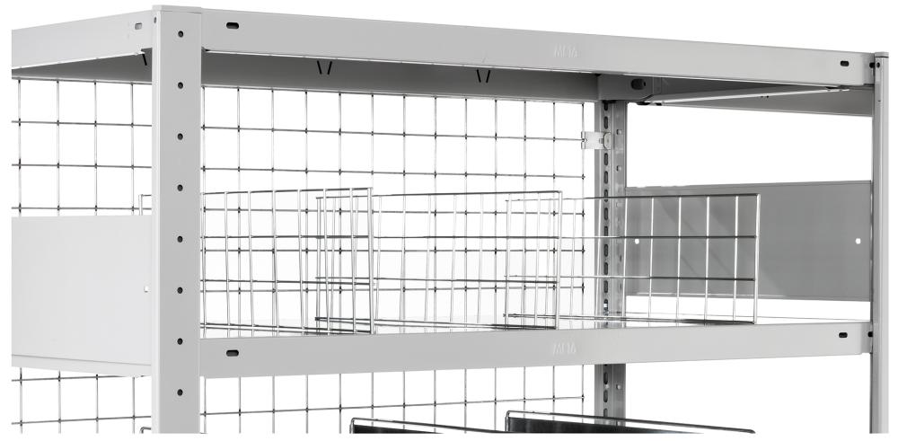 Produktbild META Trenngitter (verzinkt, Masche 50x50) freistehend für META CLIP
