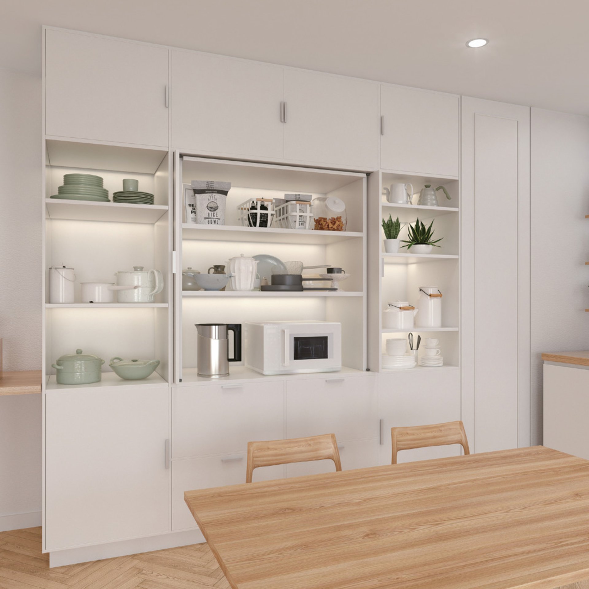 Produktbild, Innenarchitektur, Regal, Mobiliar, Esstisch, Esszimmer