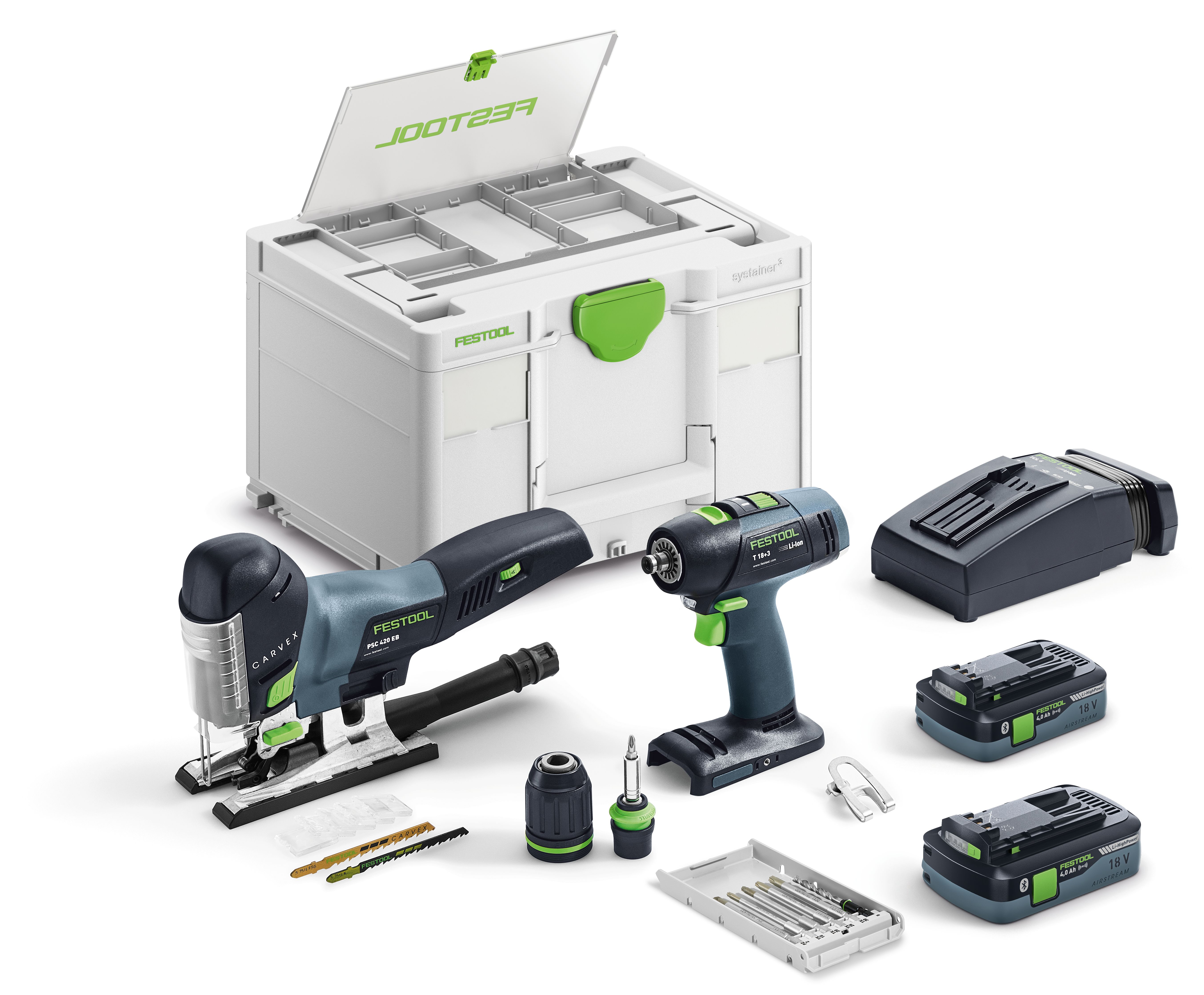 Montage-Set Akku T 18+3/PSC 420 HPC I-Set, Gerät, Elektrische Bohrmaschine, Werkzeug, Computerausrüstung