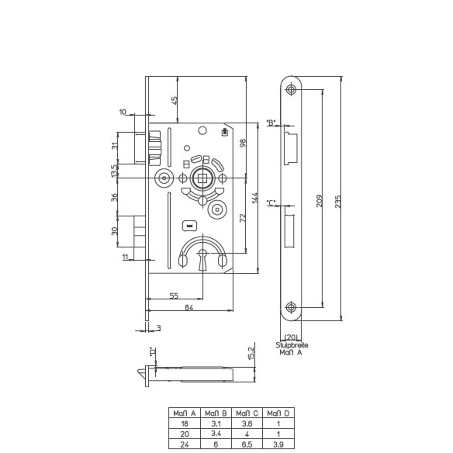 Technische Zeichnung