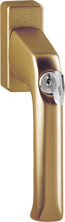 HOPPE Fenstergriff 013S/U34,abschl.,eck,7/32,F4, VE10