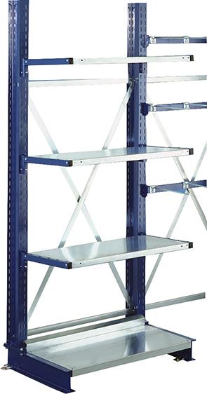 Produktbild META Sockelboden MS 230 B1000xT500 mm verzinkt Traglast 230kg META