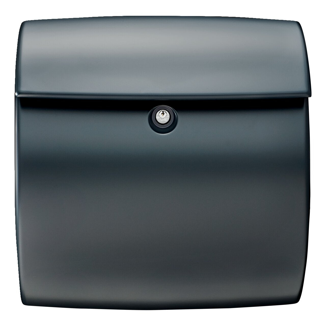 Burg Wächter Briefkasten Pearl 886 GR Kunststoff Granit Matt 380x400x178mm DIN C4 Zeitungsfach