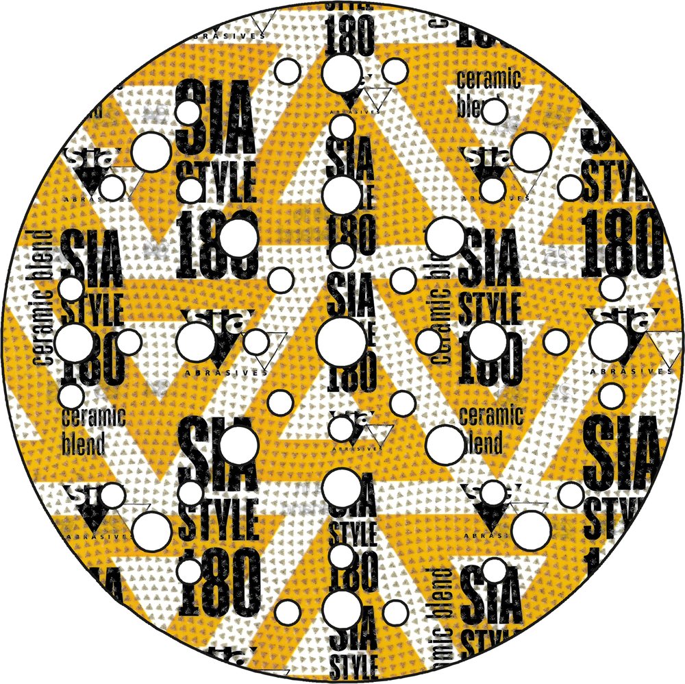 Sia 5500 Scheibe Z.L.+ 48 Loch Korn 180 Ø= 150mmm VE = 50