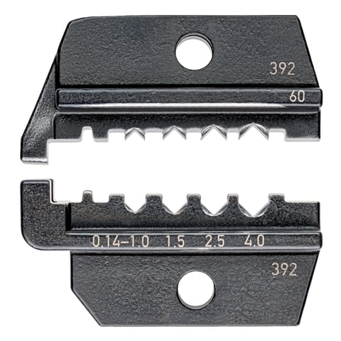 Knipex Crimpeinsatz 97 49 60 für gedrehte Kontakte (HTS + Harting) 0,14 - 4,0 mm²