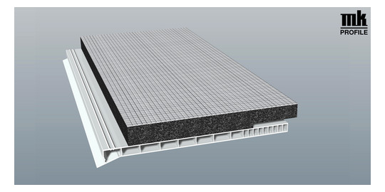 MENKE Rollladenkastendeckel D195 flex 195mm mit 20mm Flex-Isolierung Alukaschiert, 6m