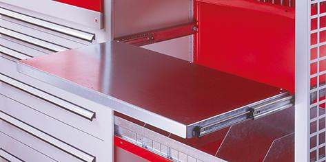 Produktbild META Fachboden, ausziehbar für META CLIP Steckregale