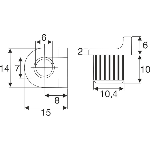 Maßzeichnung, CAD-Diagramm, Diagramm