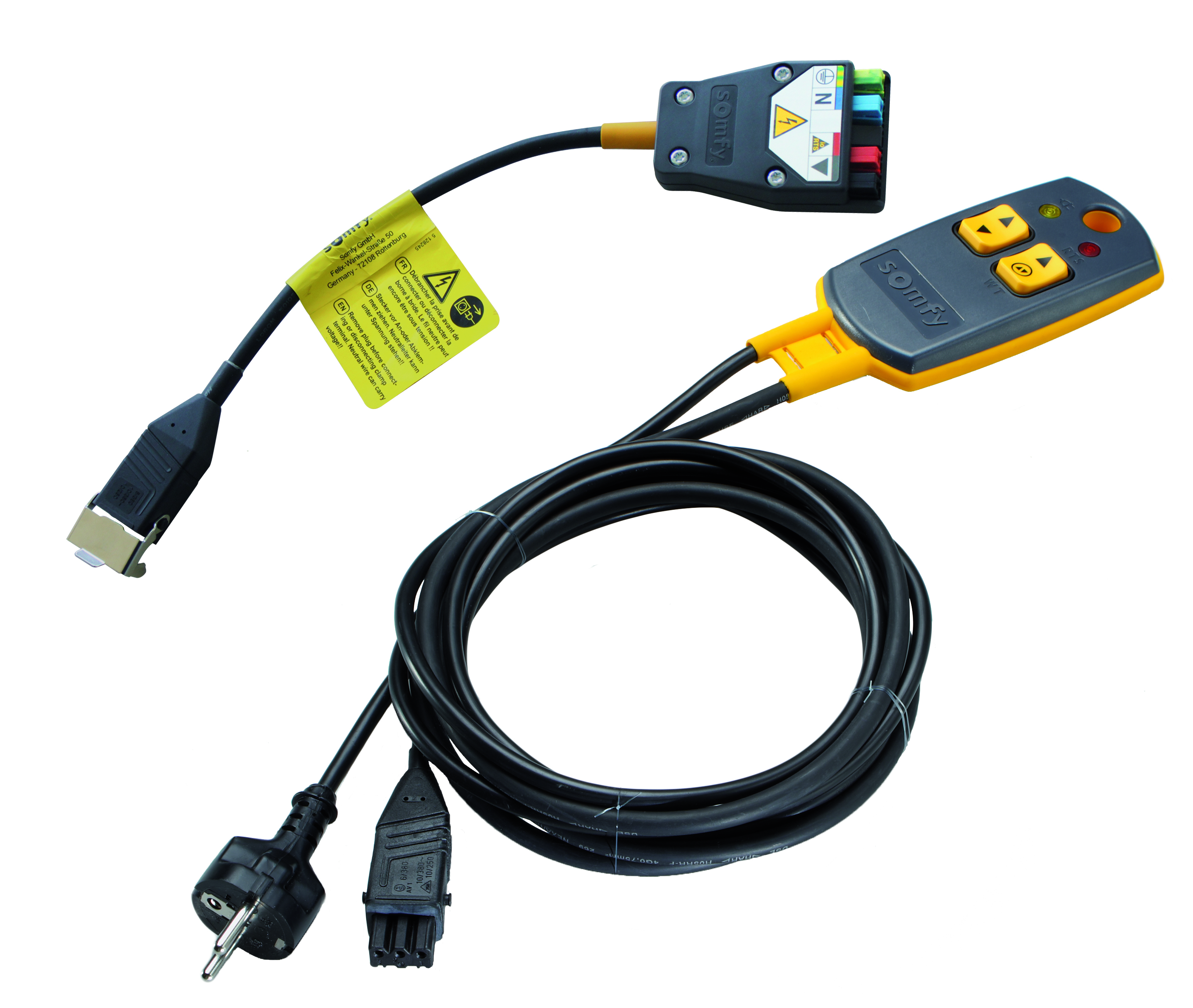 Somfy Universal Montage- und Einstellkabel für alle Somfy 230 V AC Antriebe Nr.