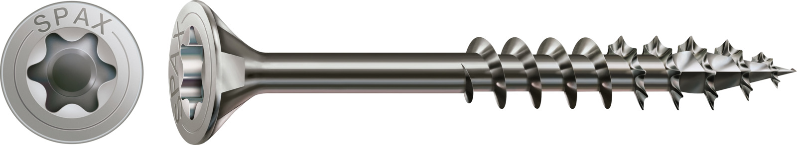 SPAX Senkmultikopf T-Star Plus Teilgewinde A2