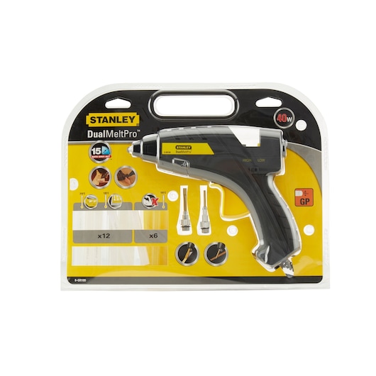 Stanley Heißklebepistolen-Set 6-GR100 Dualmelt Pro 80W
