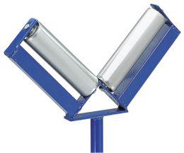 BS Rollen Rollständer V-förmig 200mm Rollenbreite Höhenverst.670-1100mm BS ROLLEN