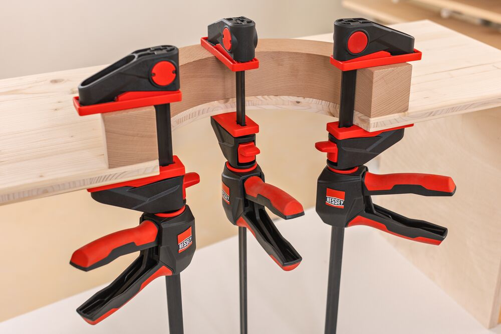Bessey Einhandzwinge EZ360M-15 mit drehbarem Griff 150mm Spannweite 60mm Ausladung 750N