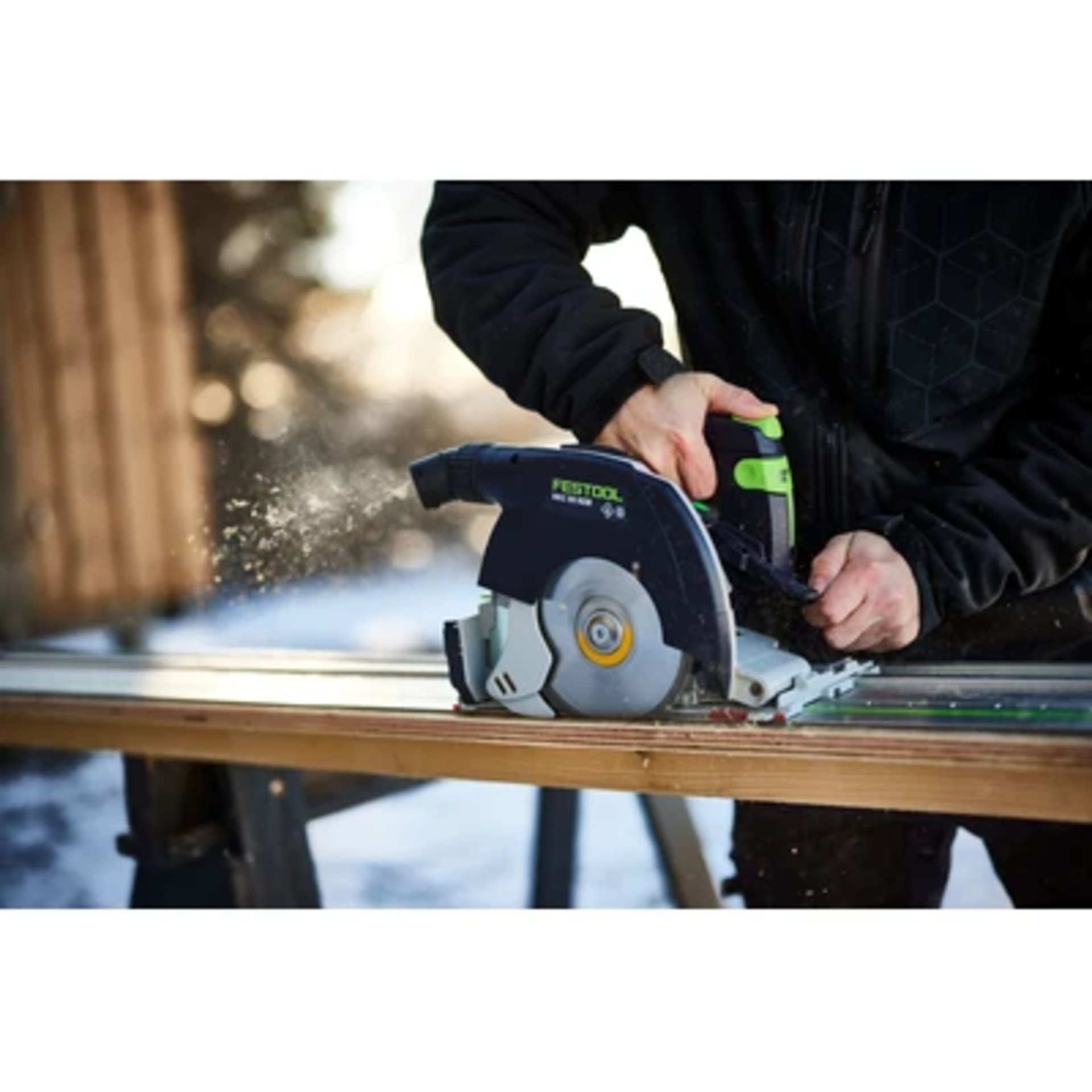 Festool Akku-Handkreissäge HKC 55 KEB-Basic Detailansicht Spaltkeil