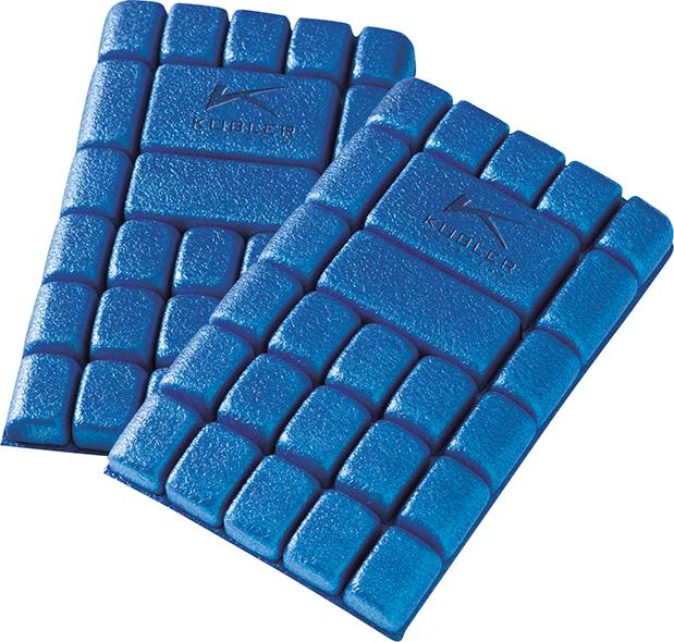 Kübler Kniepolster (Paar) mittelblau Gr.  ST