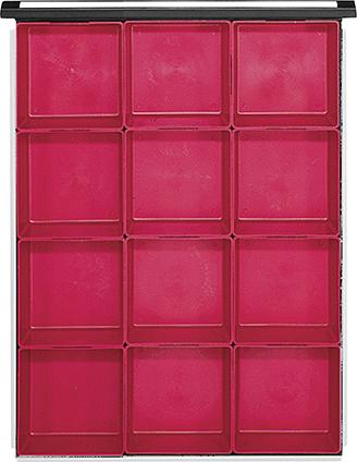 ANKE Kleinteilekasten-Set f. Schubladen B450xT600mmab FH 90-150mm 12-teilig