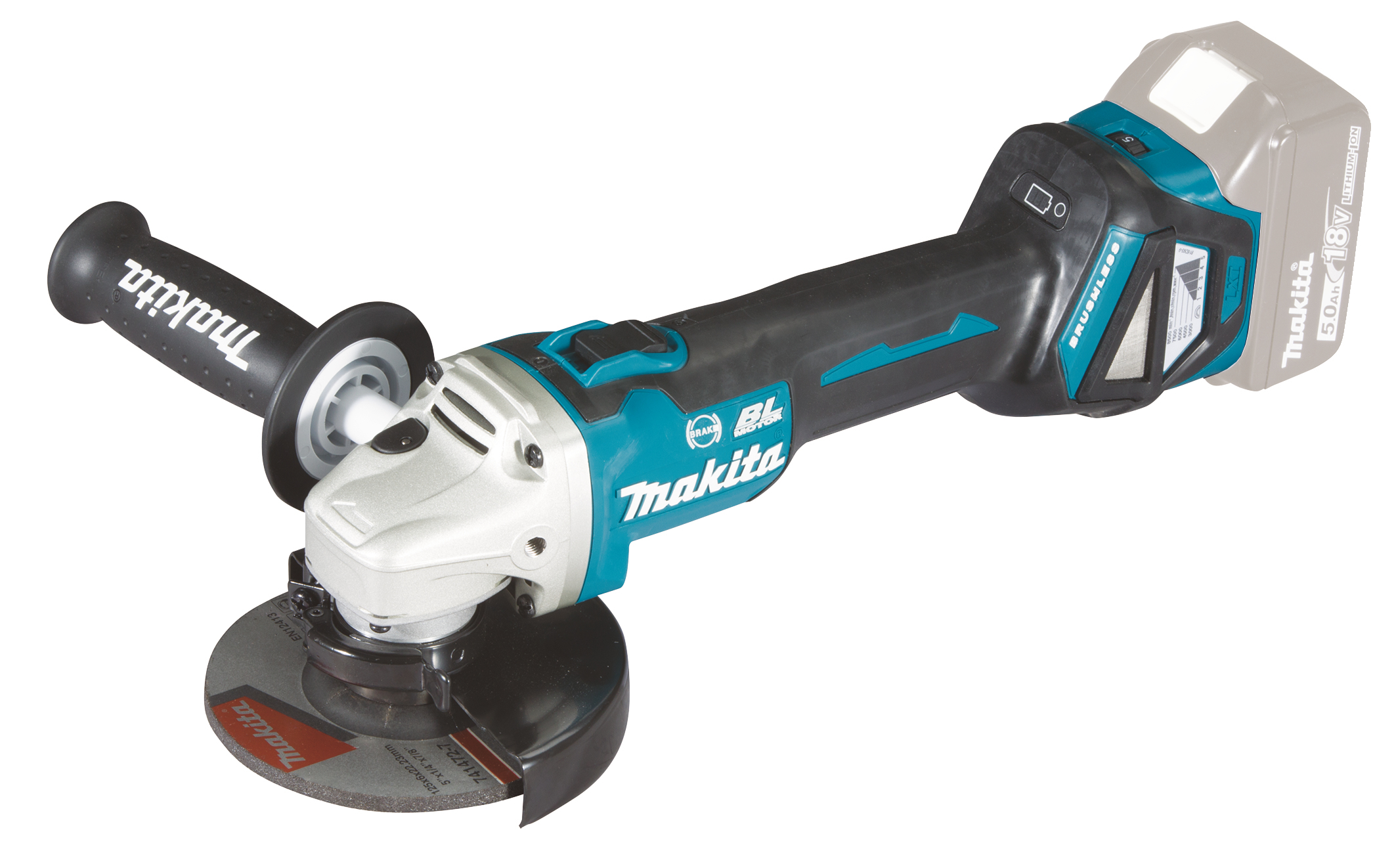 Makita Akku-Winkelschleifer DGA513