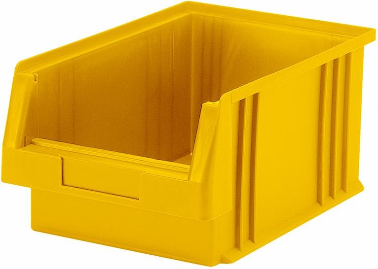 LA-KA-PE Sichtlagerkasten PLK 2 B213xT330xH150 mm gelb LA-KA-PE