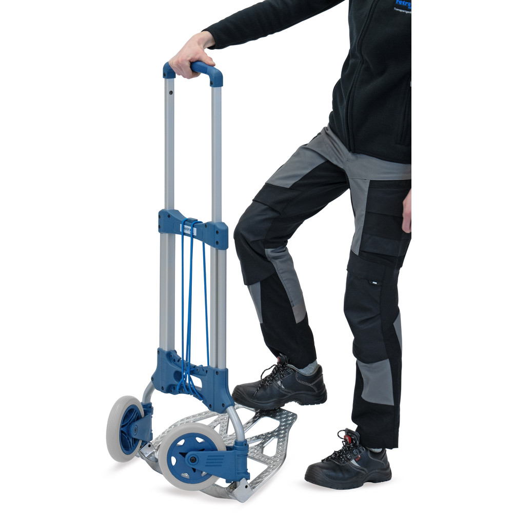 Fetra Paketroller 1732 klappbar Aluminium-Stahlrohr 125 kg Tragkraft