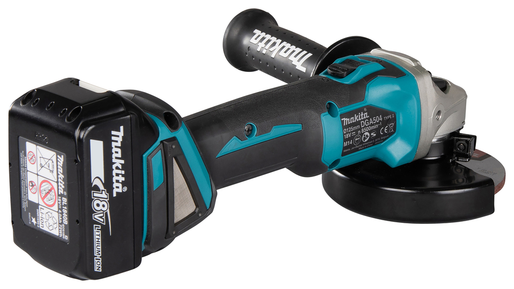 Makita Akku-Winkelschleifer DGA504Z 18V 125mm bürstenlos