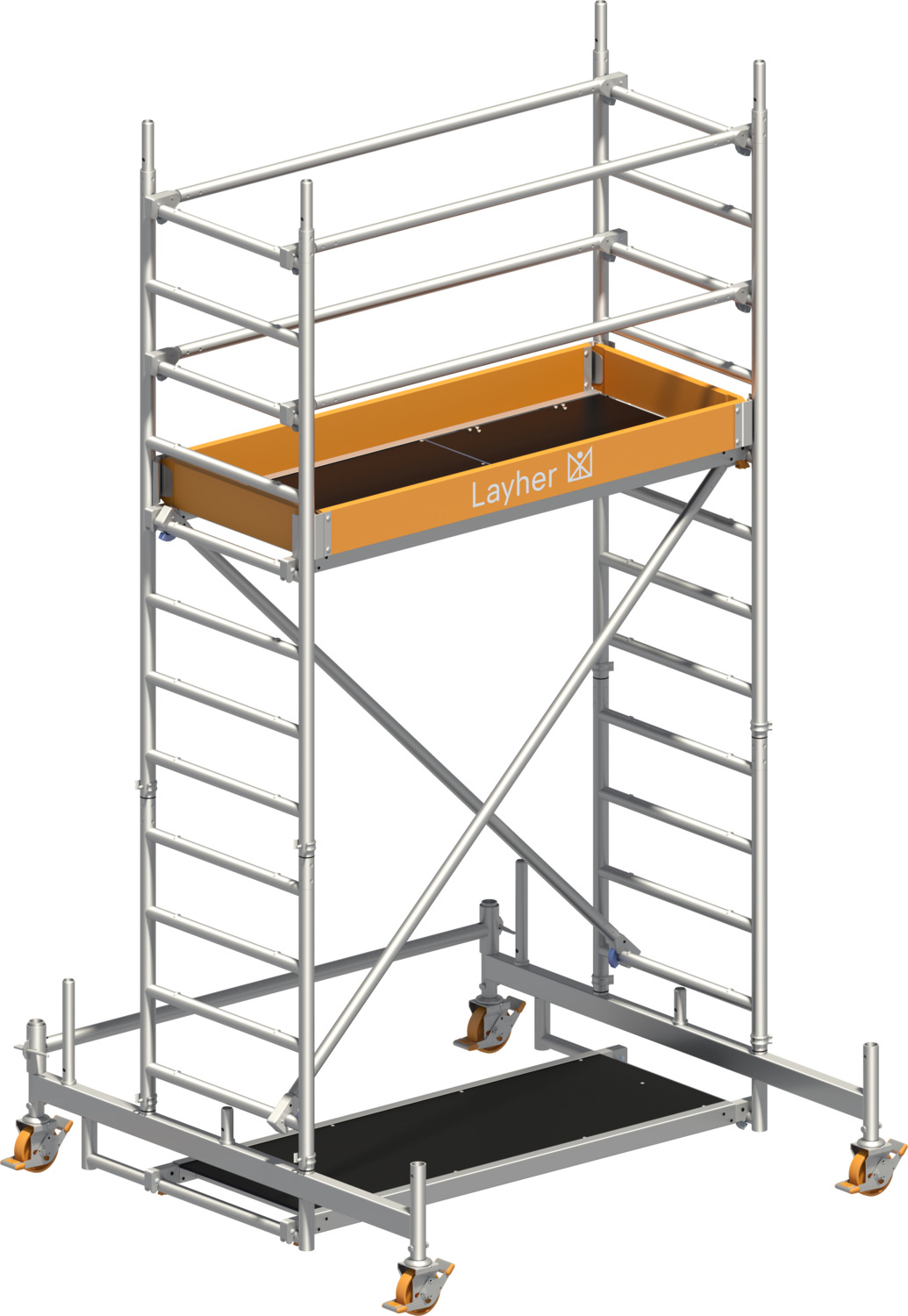 Layher Uni Leicht P2 mit Gerüststützen Product picture